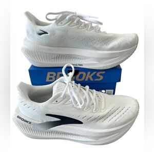 Brooks Glycerin Max 2 Women's White/Black/Chateau Gray Size 10.5 Medium